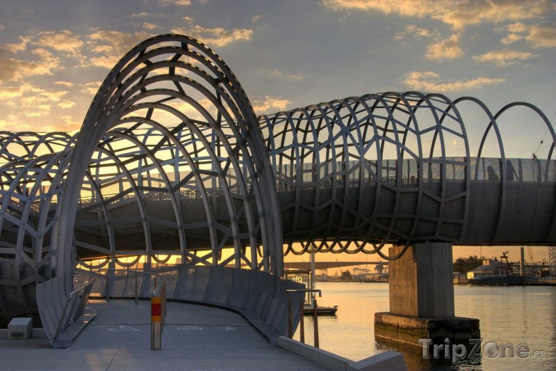 Fotka, Foto Moderní most v Melbourne (Austrálie)