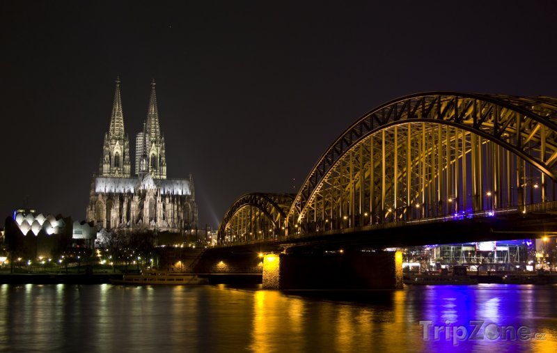 Fotka, Foto Most Hohenzollern v Kolíně (Německo)
