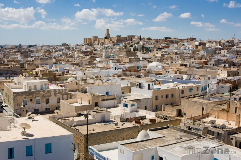 Fotka, Foto Panoráma města Sousse (Tunisko)