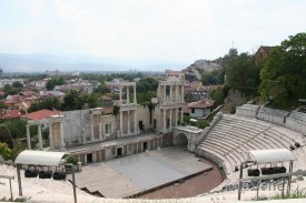 Plovdiv, antický amfiteátr