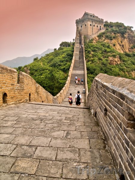 Fotka, Foto Pohled na Velkou čínskou zeď (Čína)