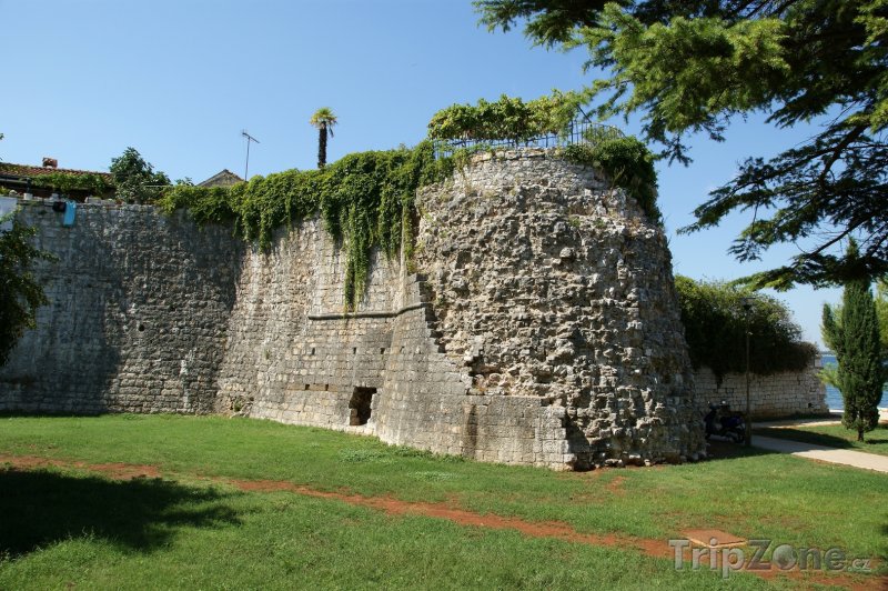 Fotka, Foto Poreč - historické hradby (Chorvatsko)