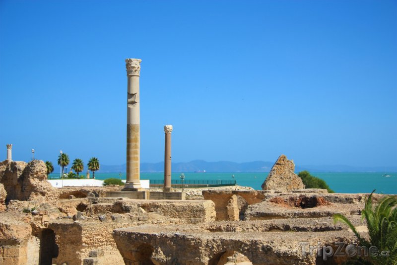 Fotka, Foto Pozůstatky starověkého města Kartága (Tunisko)