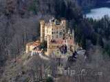 Překrásný zámek Hohenschwangau