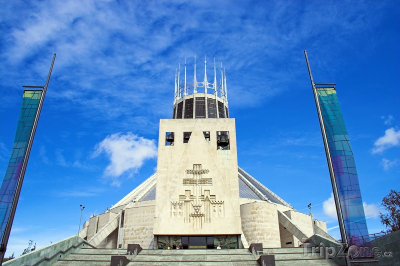 Fotka, Foto Římskokatolická katedrála v Liverpoolu (Liverpool, Velká Británie)