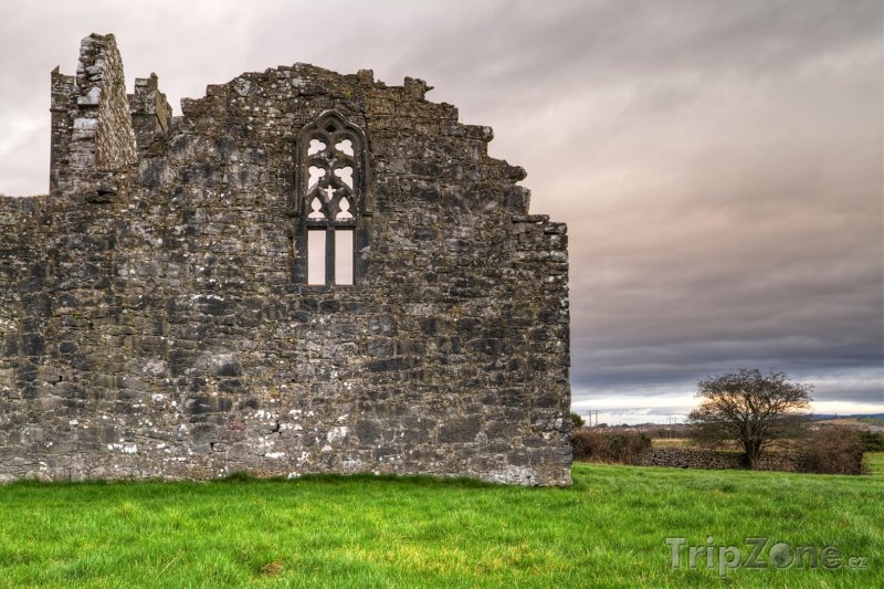 Fotka, Foto Ruiny augustiniánského kláštera v hrabství Clare (Irsko)