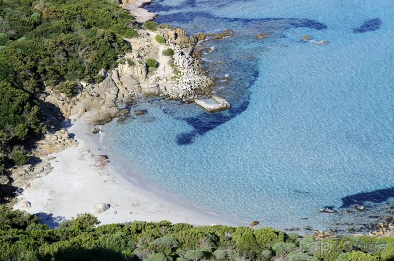 Fotka, Foto Sardinie - pláž Porto Giunco (Sardinie, Itálie)