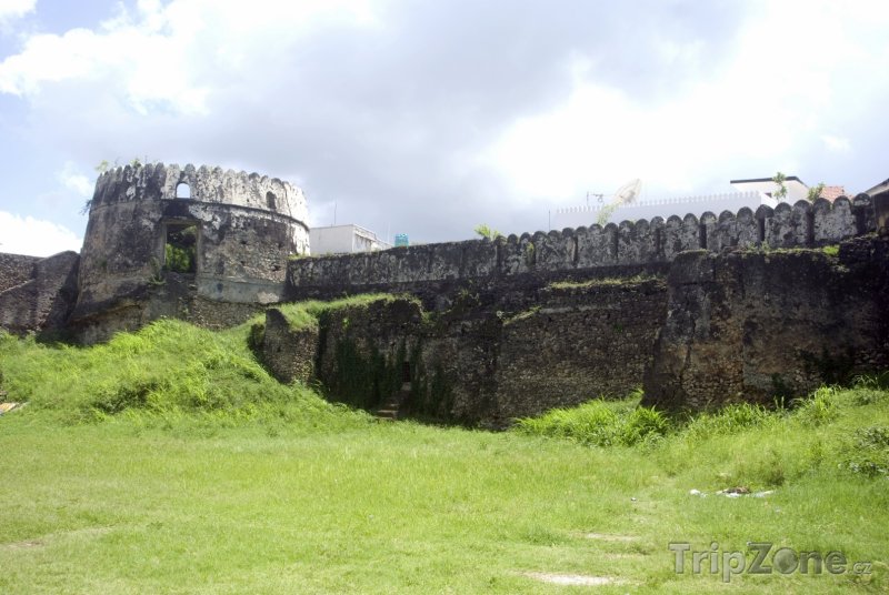 Fotka, Foto Stará pevnost ve Stone Townu - hlavním městě Zanzibaru (Tanzanie)