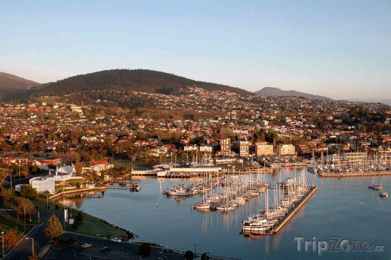 Fotka, Foto Tasmánie - přístav Hobart (Austrálie)