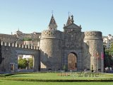 Toledo, městská brána Puerta de Bisagra