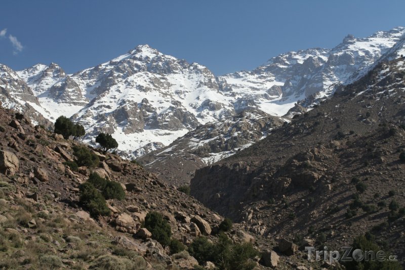 Fotka, Foto Tubkal - nejvyšší hora Vysokého Atlasu (Maroko)