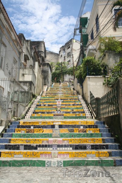 Fotka, Foto Barevné schody (Rio de Janeiro, Brazílie)