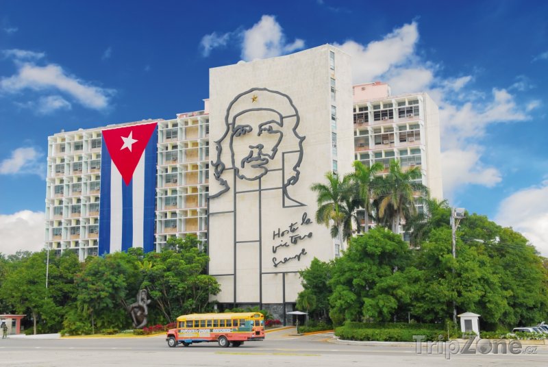 Fotka, Foto Budova Ministerstva vnitra (Havana, Kuba)