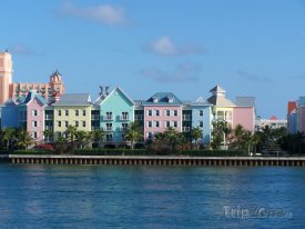 Domy na pobřeží Nassau