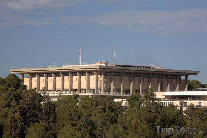 Fotka, Foto Jeruzalém - budova parlamentu (Izrael)