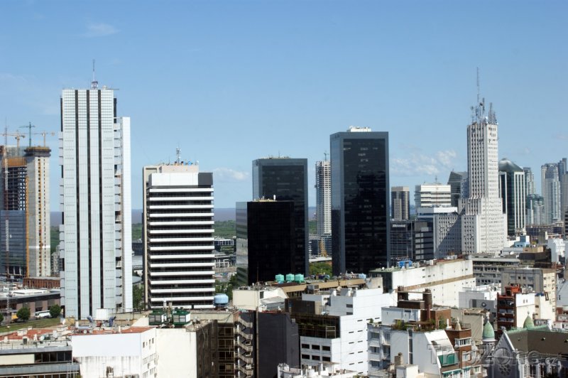 Fotka, Foto Kancelářské mrakodrapy (Buenos Aires, Argentina)