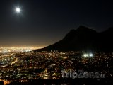 Kapské město v noci