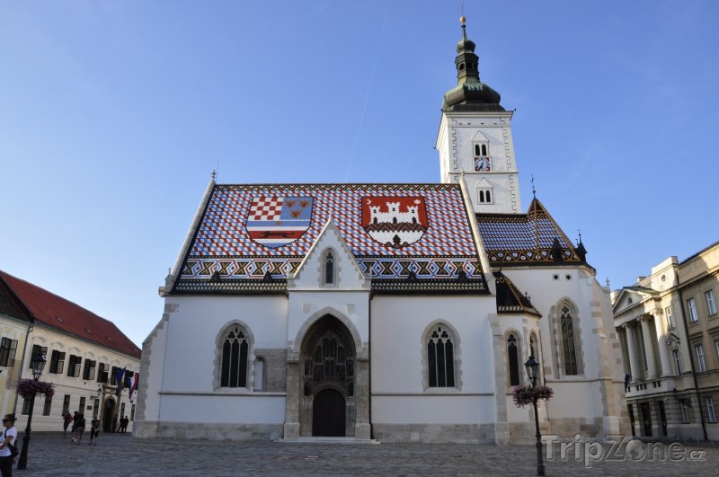 Fotka, Foto Kostel Svatého Marka (Záhřeb, Chorvatsko)