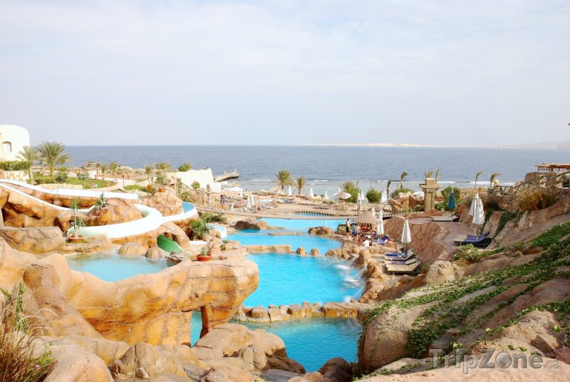 Fotka, Foto Malý aquapark u pláže (Sharm El Sheikh, Egypt)