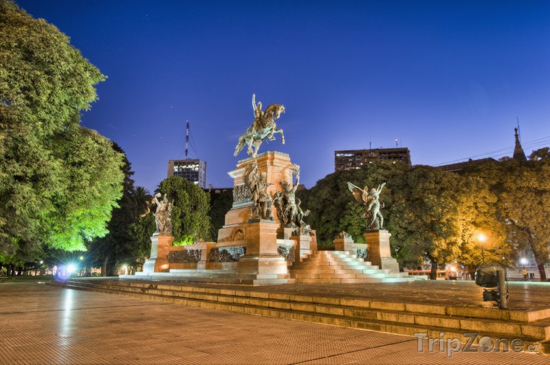 Fotka, Foto Monument General San Martín (Buenos Aires, Argentina)