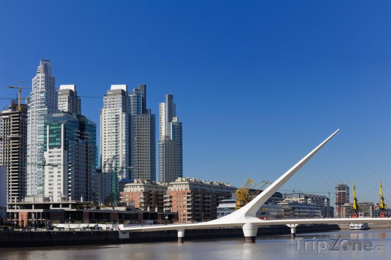 Fotka, Foto Most Puente De La Mujer (Buenos Aires, Argentina)