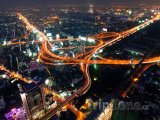 Noční doprava v Bangkoku