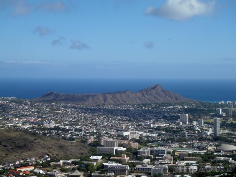Fotka, Foto Panoramatický pohled na město (Honolulu, USA)