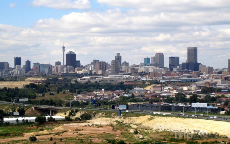 Fotka, Foto Panoramatický pohled na město (Johannesburg, Jihoafrická republika)