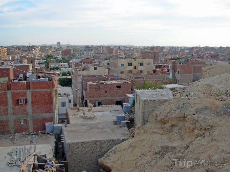 Fotka, Foto Panoramatický pohled na okraj města (Hurghada, Egypt)