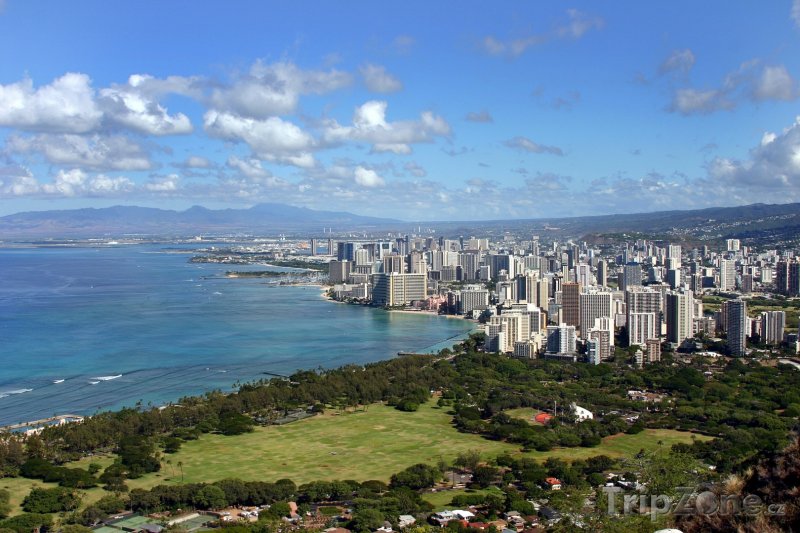 Fotka, Foto Pohled na pobřeží (Honolulu, USA)