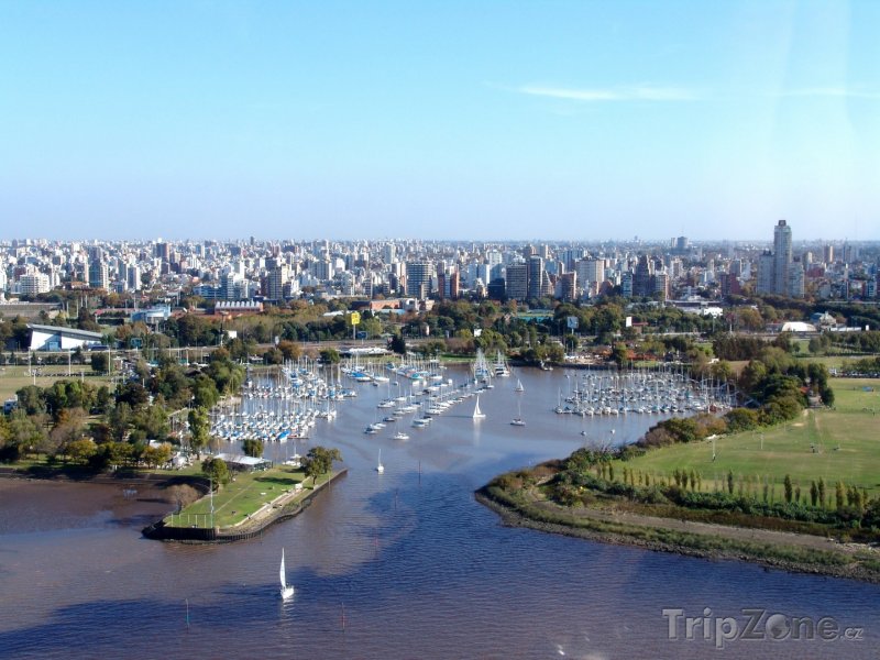 Fotka, Foto Pohled na přístav (Buenos Aires, Argentina)
