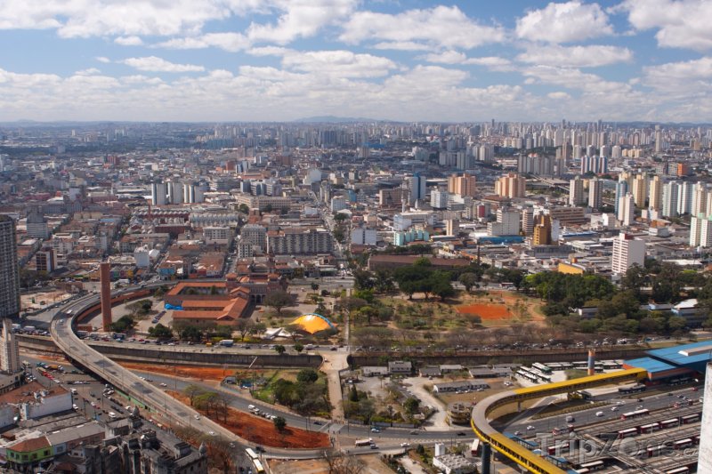 Fotka, Foto Pohled na Sao Paulo (Brazílie)