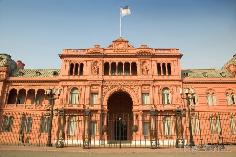 Fotka, Foto Prezidentský palác Casa Rosada (Buenos Aires, Argentina)