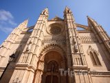 Průčelí katedrály v Palma de Mallorca