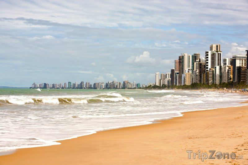 Fotka, Foto Recife, pláž Boa Viagem (Brazílie)