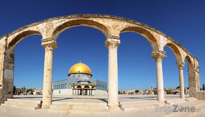 Fotka, Foto Skalní dóm v Jeruzalémě (Izrael)