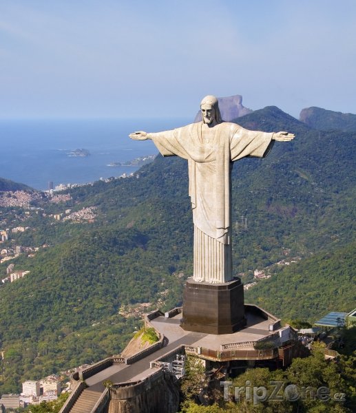 Fotka, Foto Socha Ježíše Vykupitele (Rio de Janeiro, Brazílie)