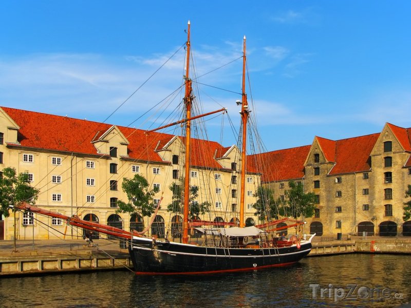 Fotka, Foto Starodávná loď (Kodaň, Dánsko)