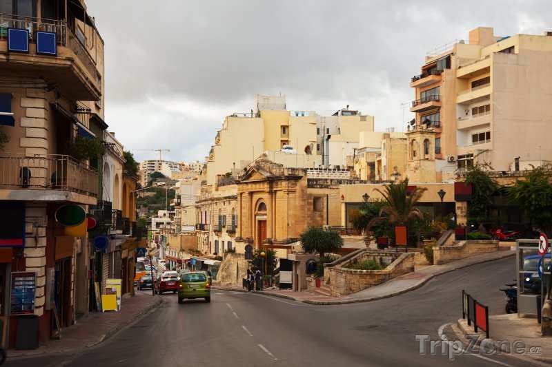 Fotka, Foto Ulice města St. Julian's (Malta)
