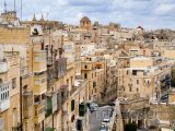 Valletta, domy ve městě