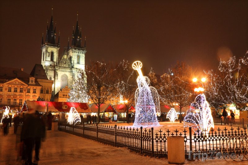 Fotka, Foto Vánoční trhy v Praze (Praha, Česká republika)
