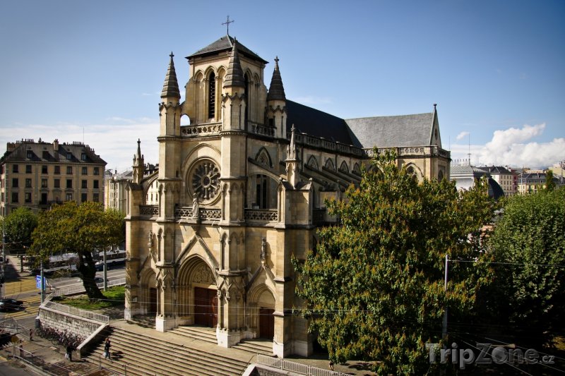 Fotka, Foto Ženeva - katedrála Notre Dame (Švýcarsko)
