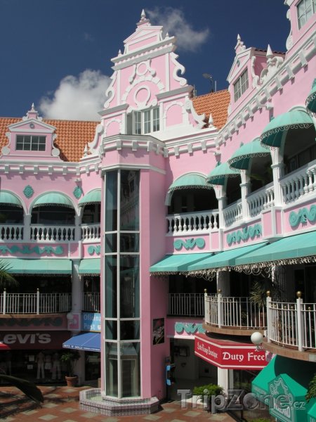 Fotka, Foto Architektura ve městě Oranjestad (Aruba)