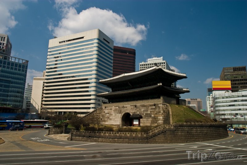 Fotka, Foto Brána Namdemun (Soul, Jižní Korea)