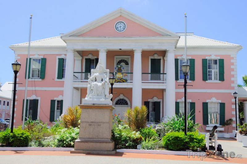 Fotka, Foto Budova parlamentu (Nassau, Bahamy)