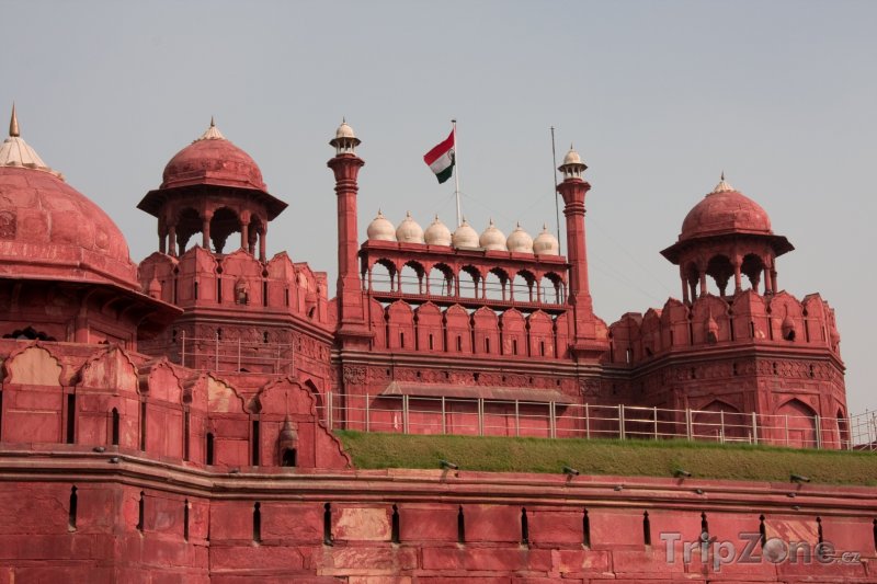 Fotka, Foto Červená pevnost v Dillí (Indie)