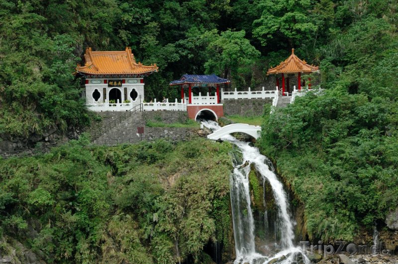 Fotka, Foto Chang Chun Shrine, Národní park Taroko (Tchaj-wan)