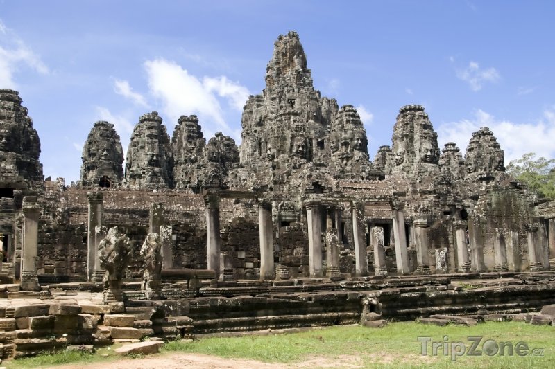 Fotka, Foto Chrám Bayon v Angkor Vat (Kambodža)