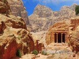 Chrám ve skalním městě Petra