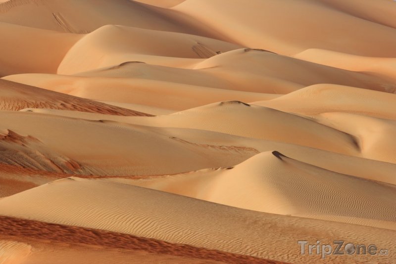 Fotka, Foto Duny v poušti Rub al-Chálí (Saúdská Arábie)